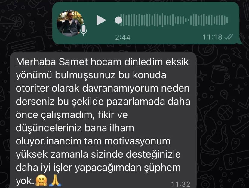 Öğrenci mesajı 3