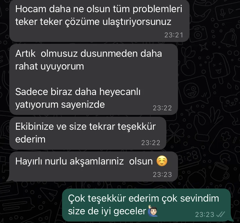 Öğrenci mesajı 7