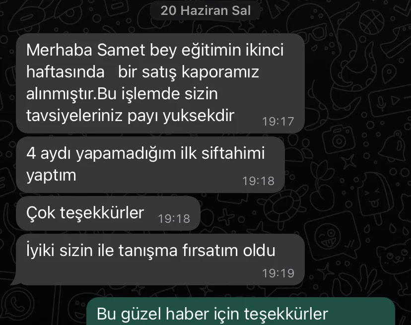Öğrenci mesajı 9